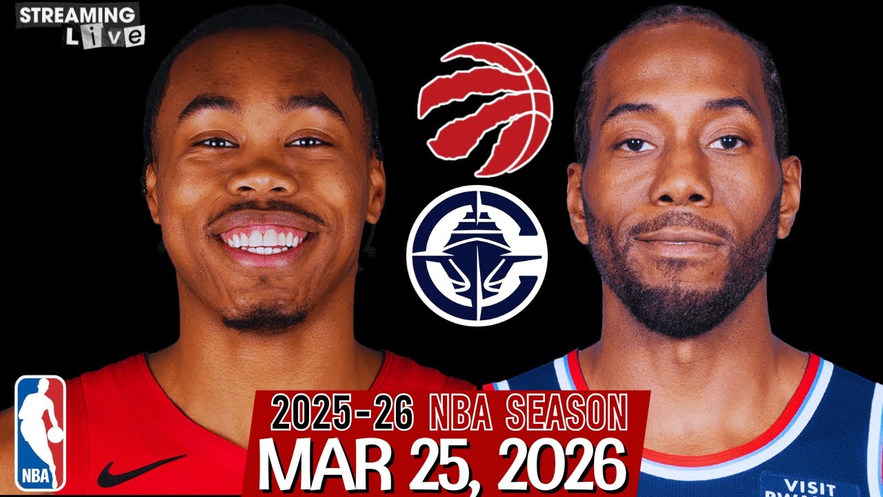 (LIVE) Kawhi Leonard vs Scottie Barnes | Toronto Raptors vs Los Angeles Clippers NBA Live Stream