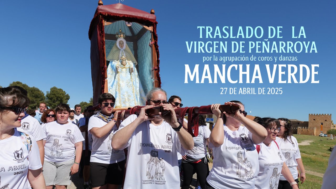 🎥 Romería 2025 con Mancha Verde 🙌 La Virgen de Peñarroya regresa a Argamasilla de Alba 💛