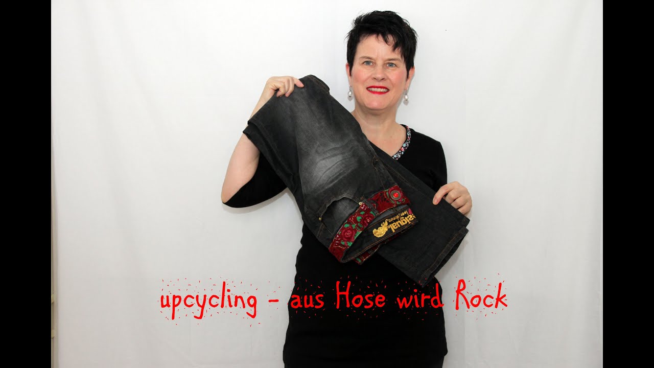 Upcycling - aus Hose wird Rock