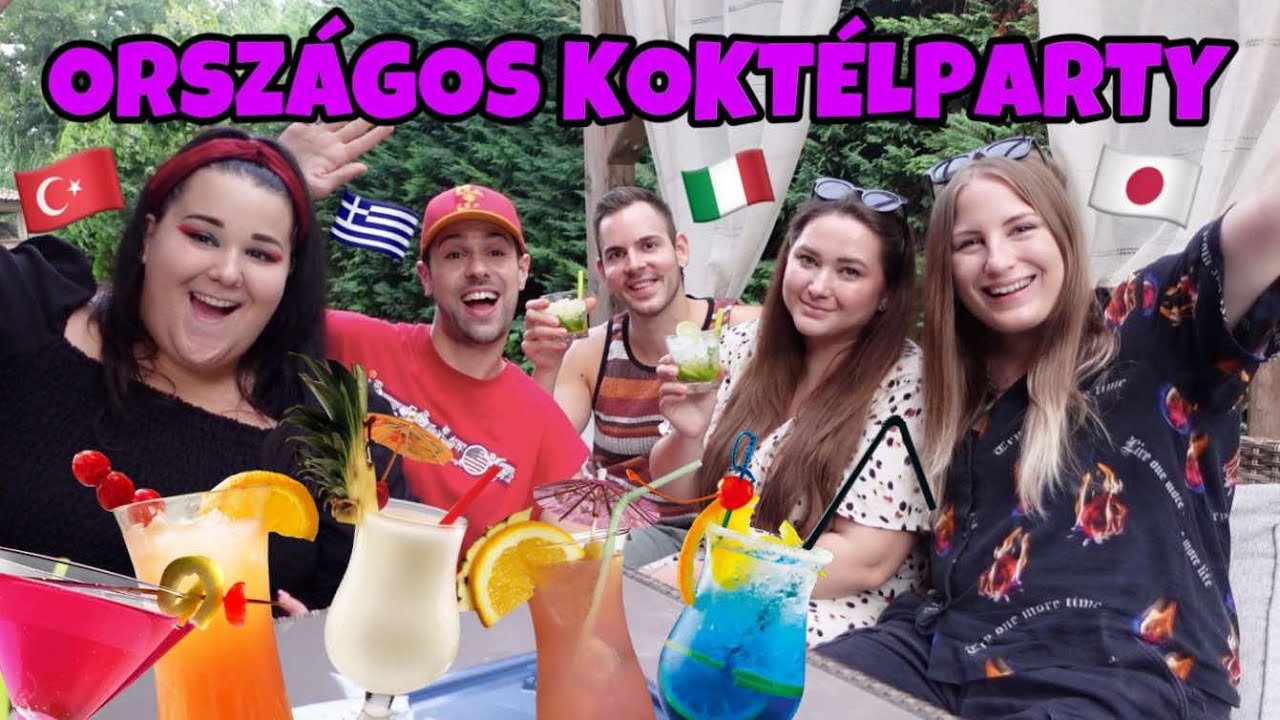 ORSZÁGOS KOKTÉLPARTY!! | Magyar Barbara