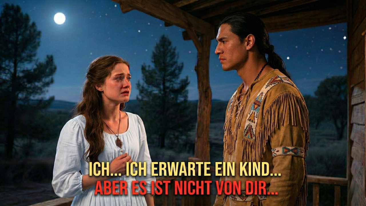 „Ich erwarte ein Kind… aber nicht von dir“, weinte sie, doch der Apache blieb ruhig und treu