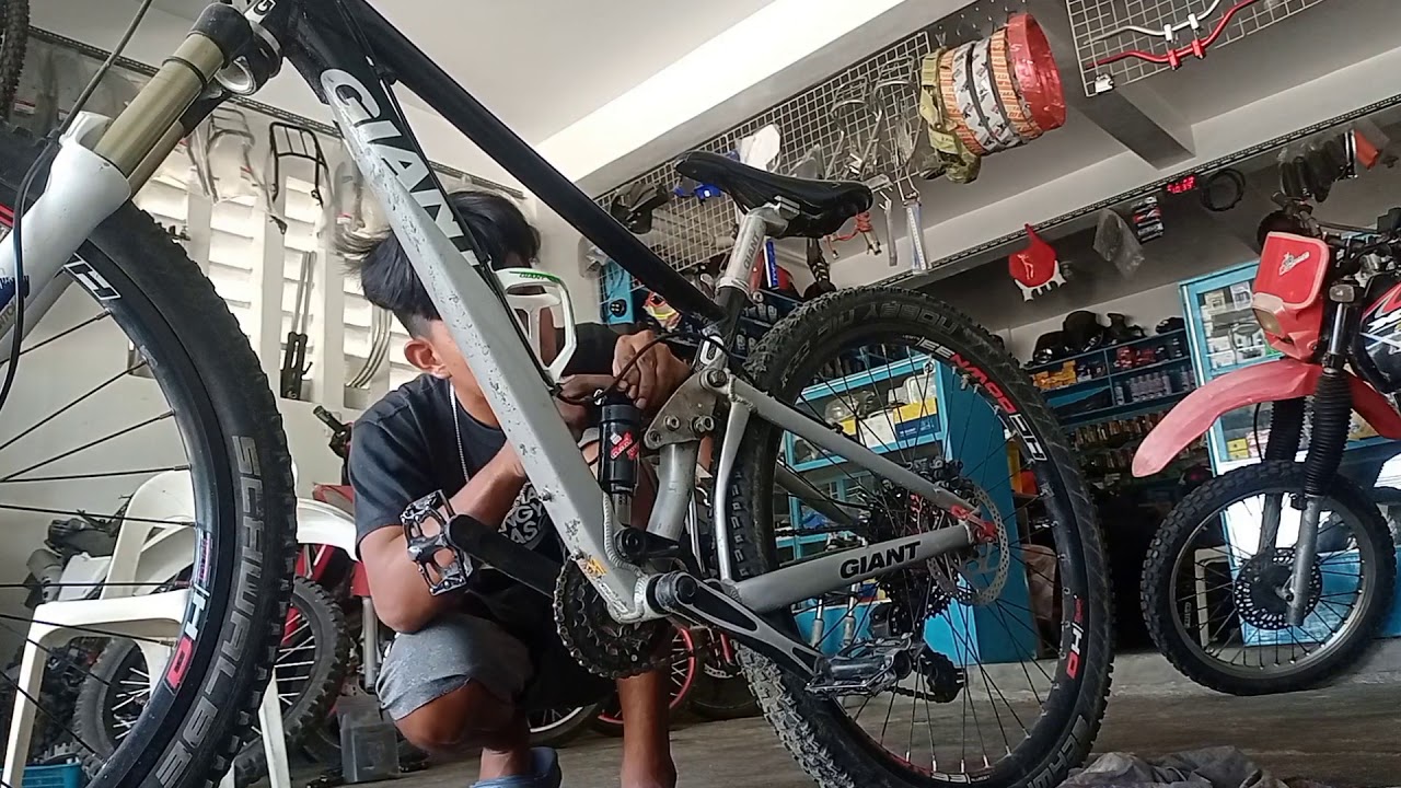 Giant anthem X3 rock arm fubricated #GIANT #DOWNHILL #TRAIL #RockArm #MachineShop