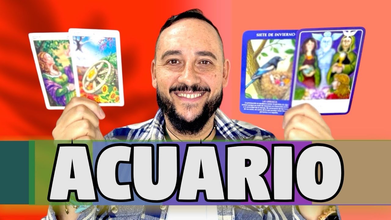 ACUARIO ♒️ DIOS TRAE LO QUE TANTO NECESITAS😍SERÁS LIBRE DE UN HECHIZO‼️VAS A BRILLAR COMO EL ORO❤️