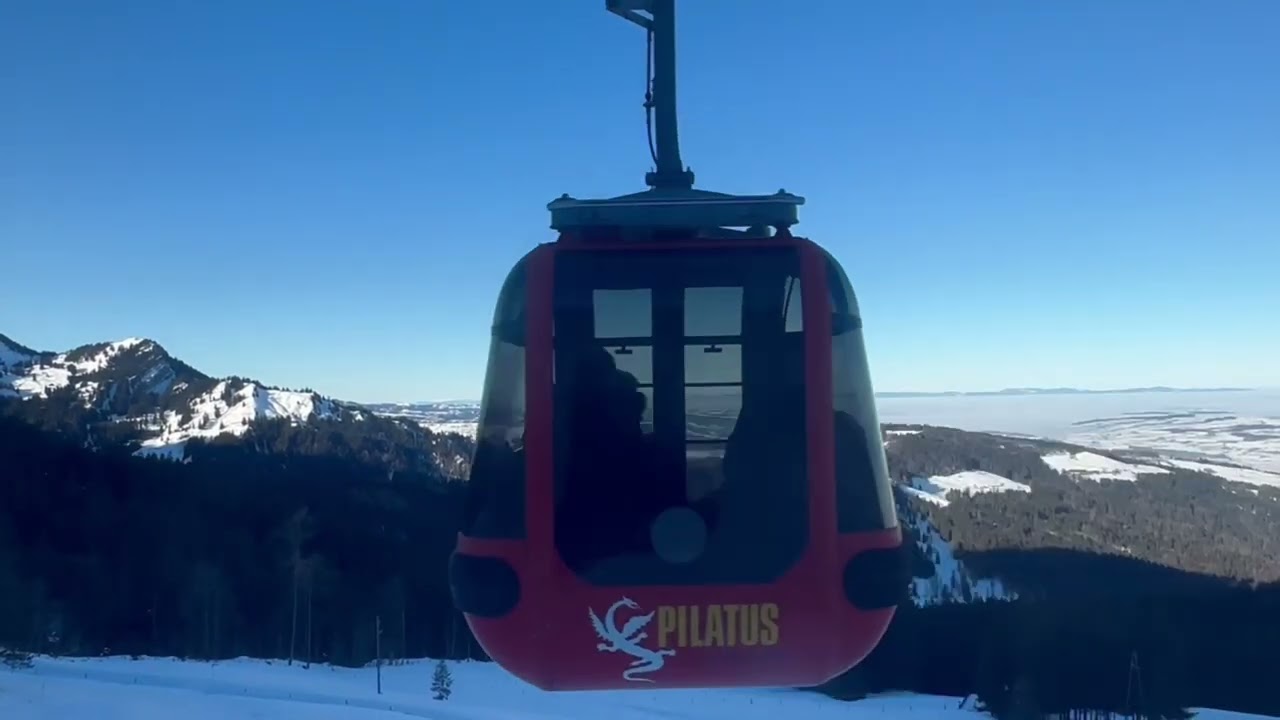 Mount Pilatus. Lucerne, Switzerland. December 2024.