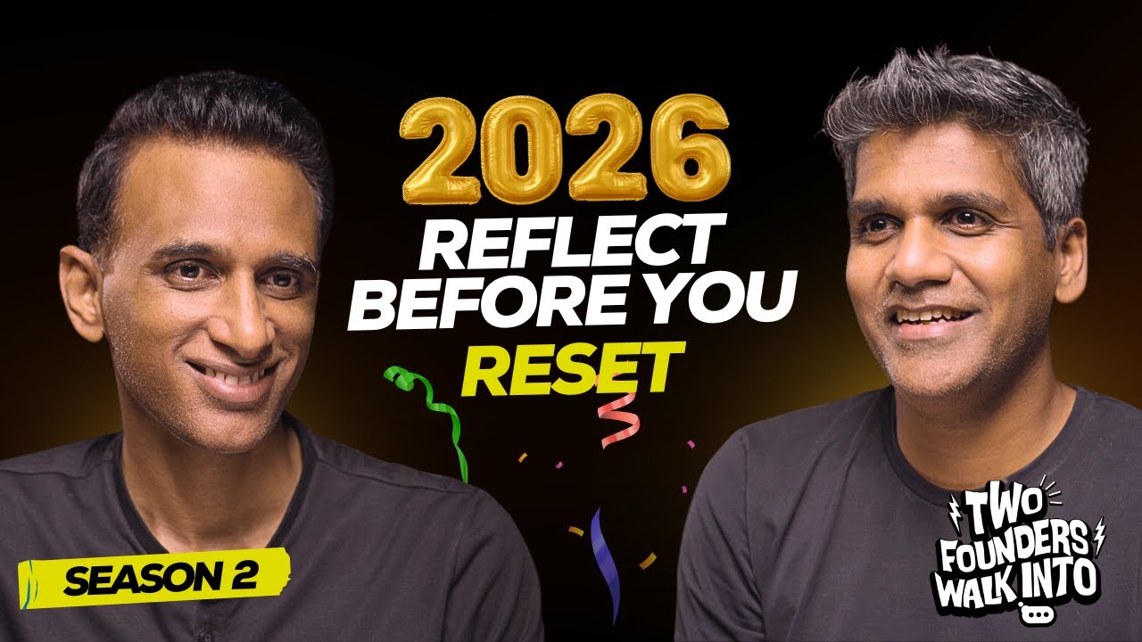 The One Question That Changes How You Reflect on Your Year | 2025 | Ajit & Satish