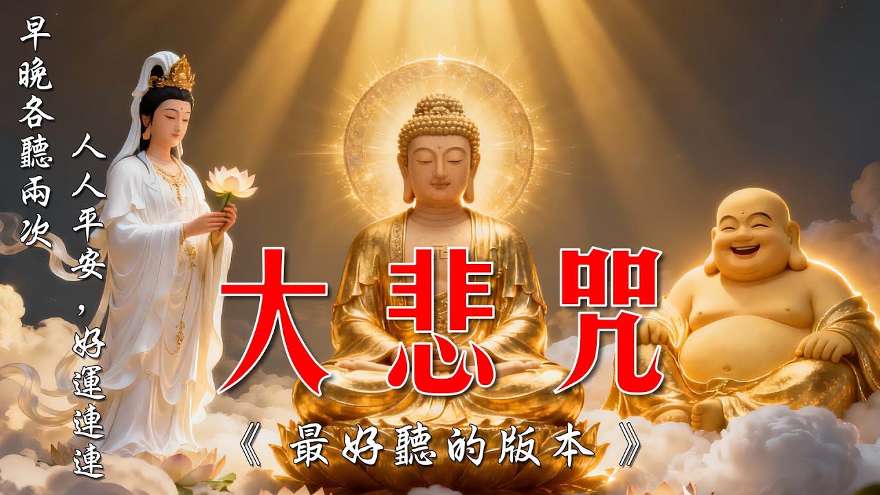 南无观世音菩萨 消除災禍、帶來福報💕 平安健康🙏🏻🌷 一切諸菩薩慈悲與加持 慈佑眾 大慈大悲救苦救難🌿Buddhist Song