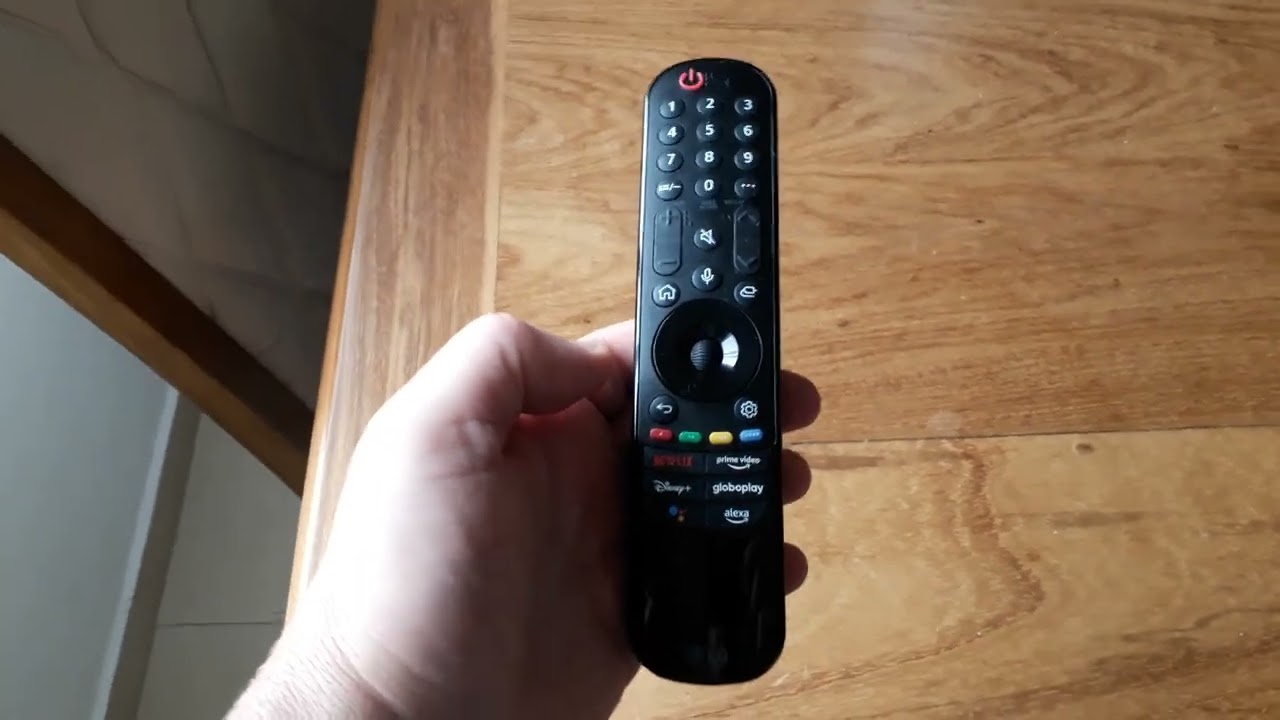 Controle remoto TV LG smart Magic não funciona
