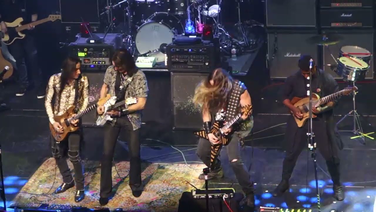 Frankenstein jam - Steve Vai/Tosin Abasi/Nuno Bettencourt/Zakk W