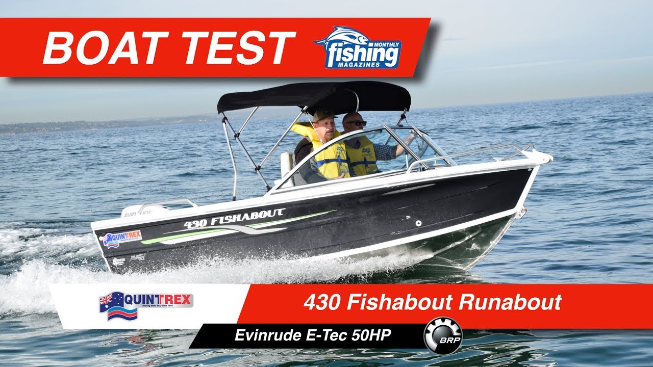 Tested | Quintrex Fishabout 430 with 50hp Evinrude E-Tec