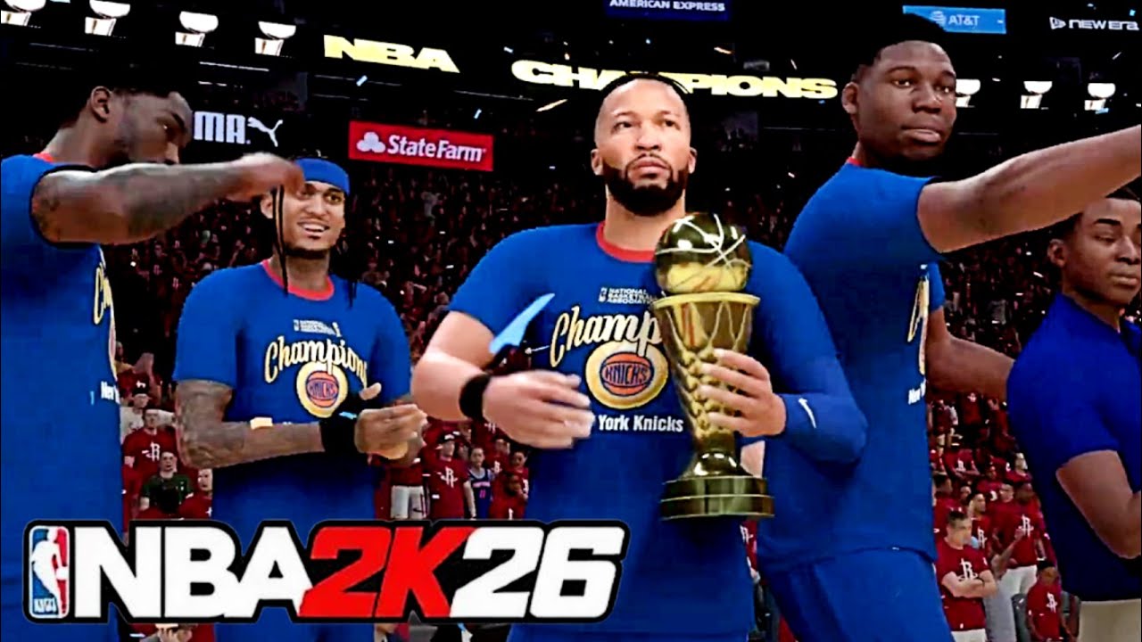 NBA 2K26 Finals Championship Celebration 1080p