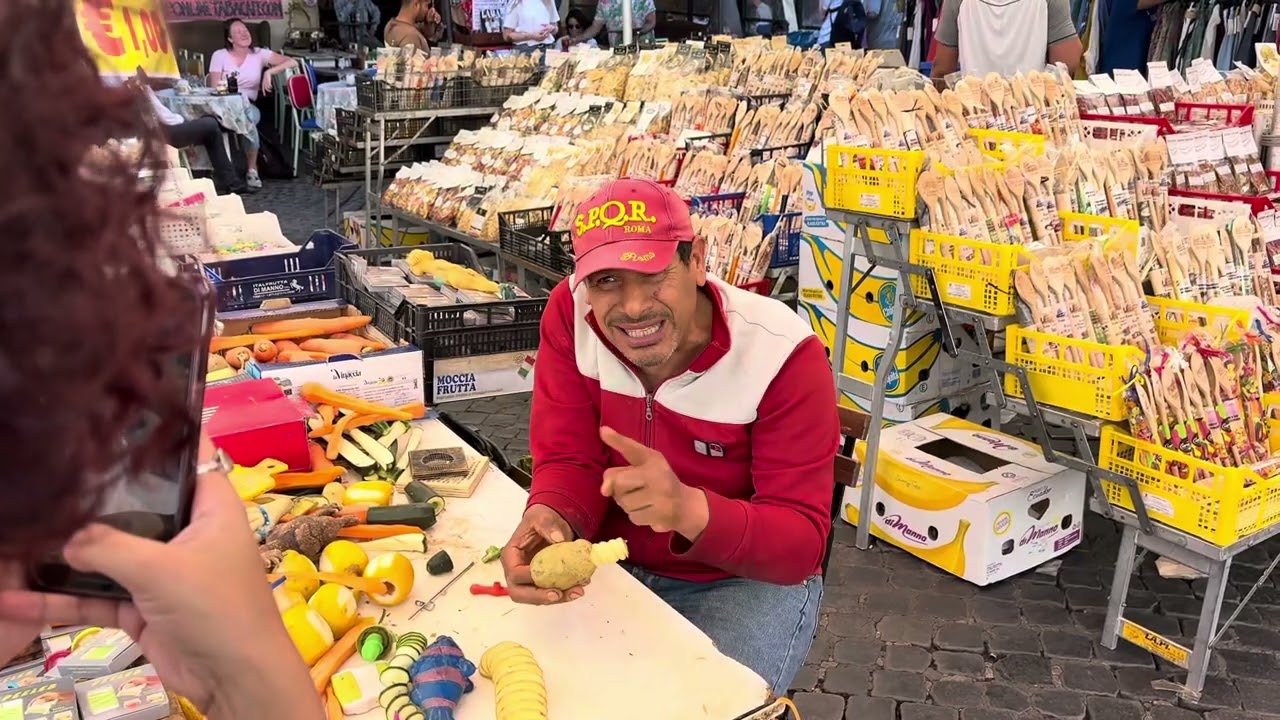 DIVERTENTISSIMO MUSTAFA il venditore ambulante