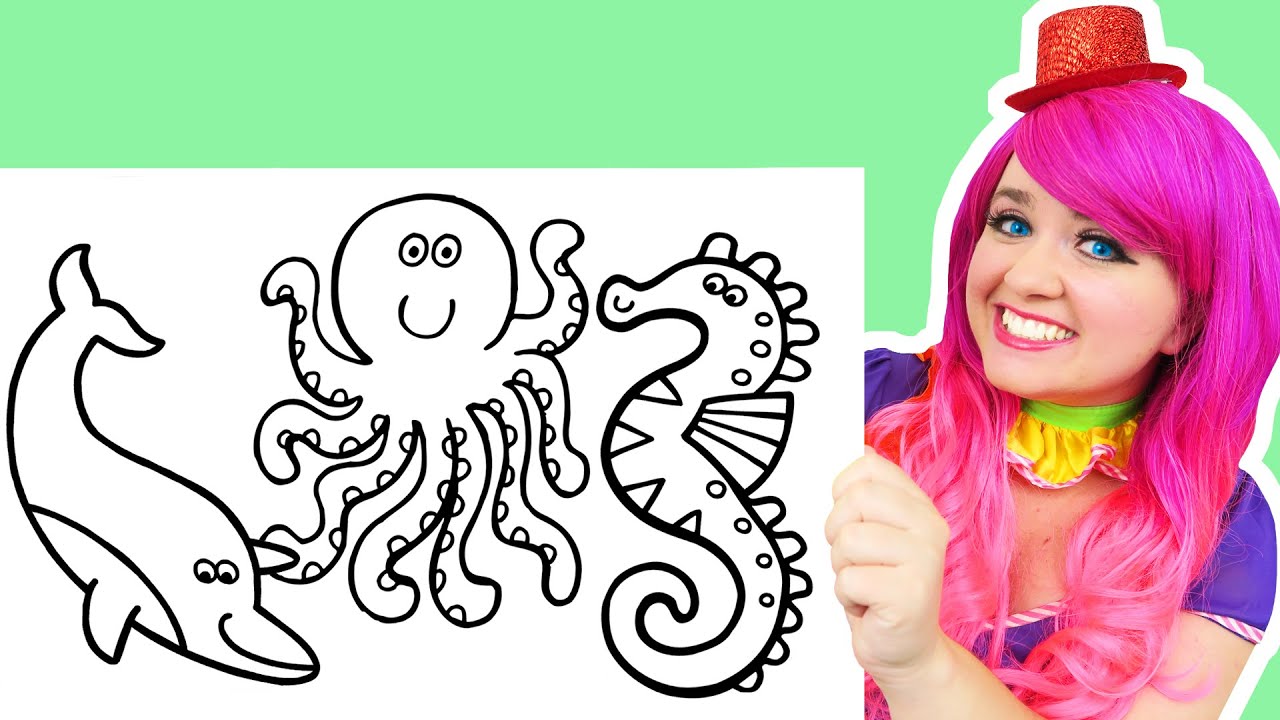 Coloring Sea Animals