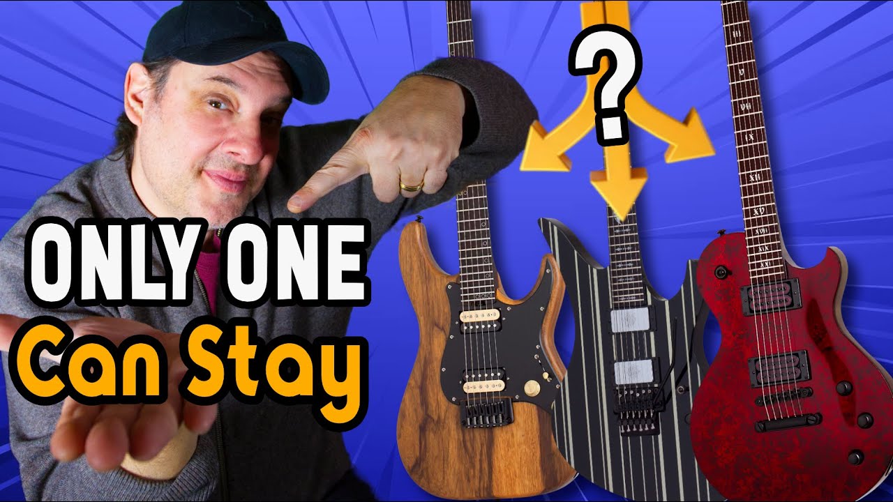 I Played 3 Schecter Guitars For 3 Months.  Which ONE Survived?