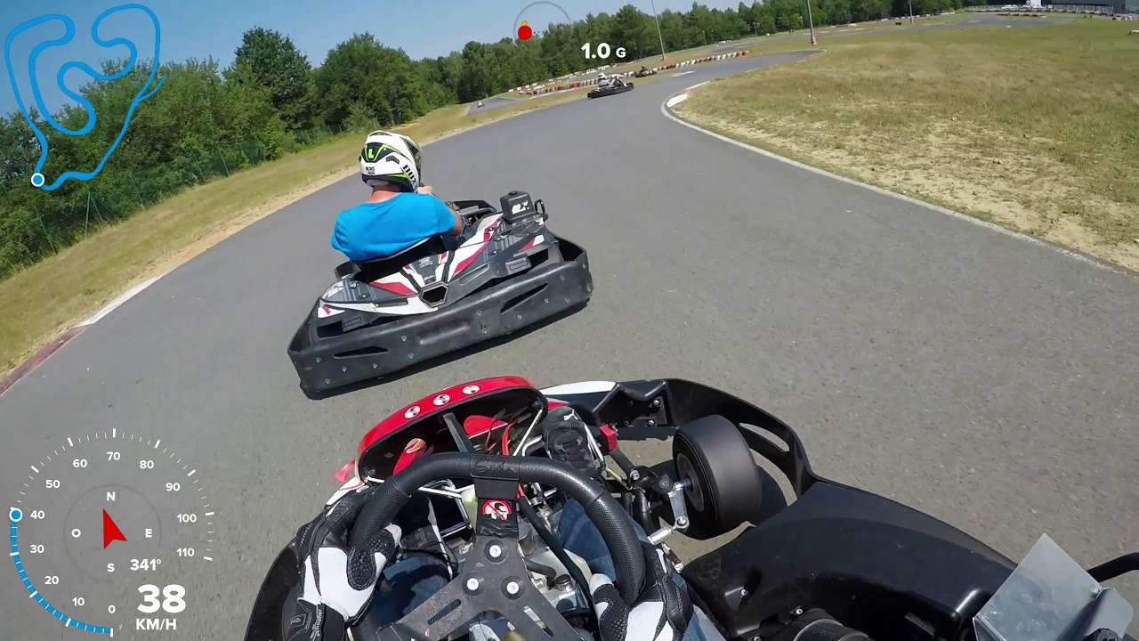 Kart 2 temps Rotax 125 22cv Montfort le Gesnois