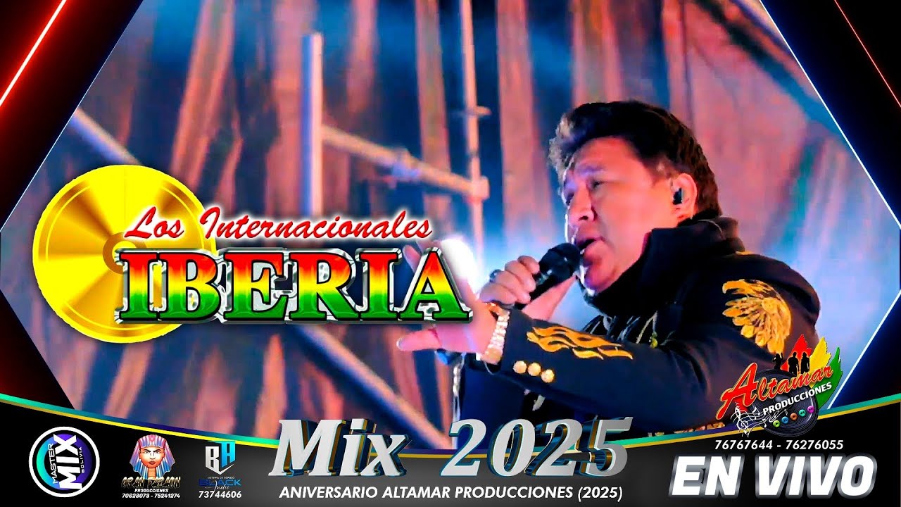 Iberia en Vivo Mix 2025 (Aniversario Altamar) / Master Mix Bolivia