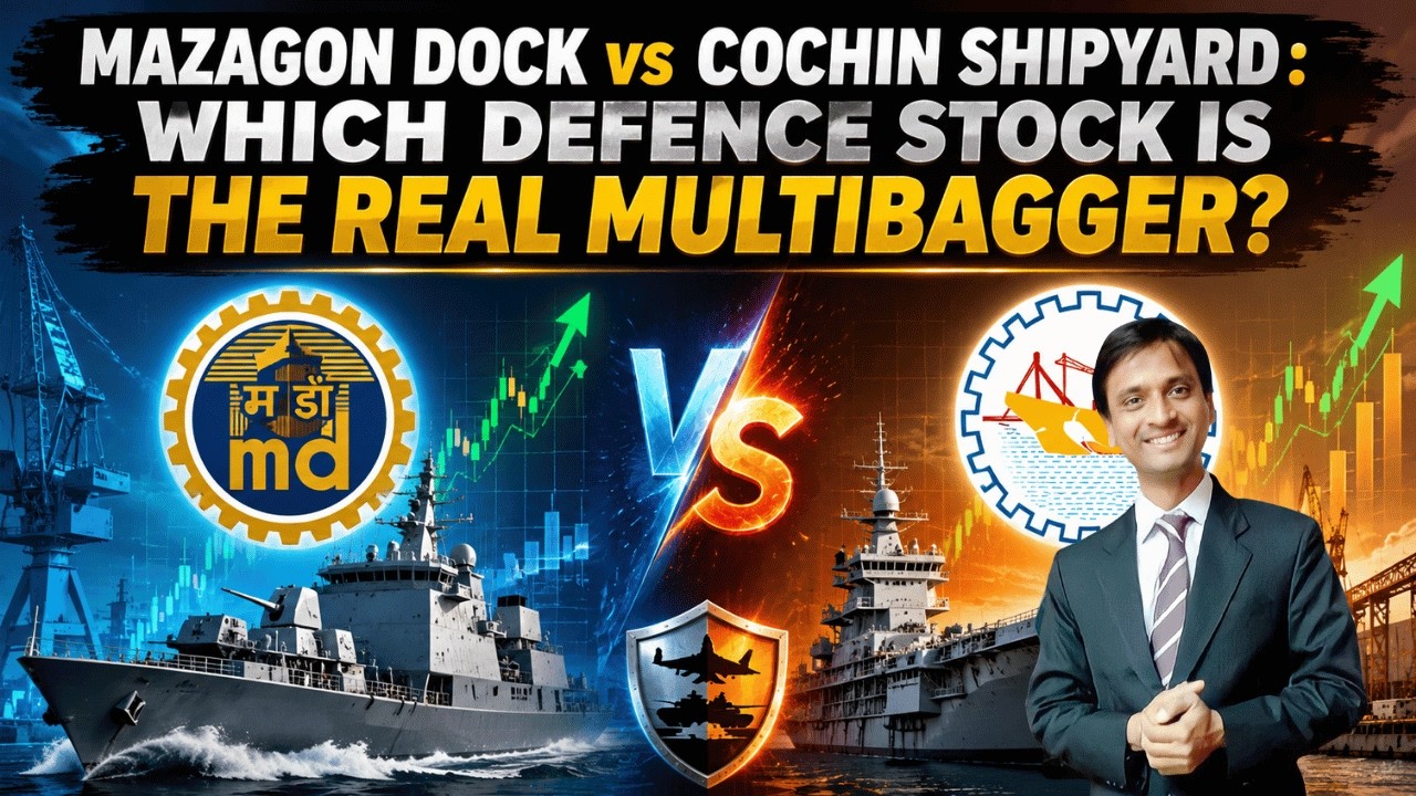 Mazagon Dock vs Cochin Shipyard: Which Defence Stock is the REAL Multibagger? ⚔️