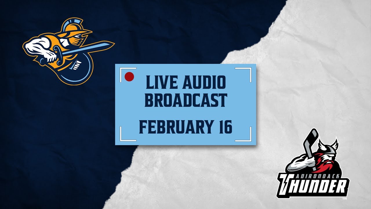 Atlanta Gladiators vs Adirondack Thunder 2/16/26 | AUDIO BROADCAST