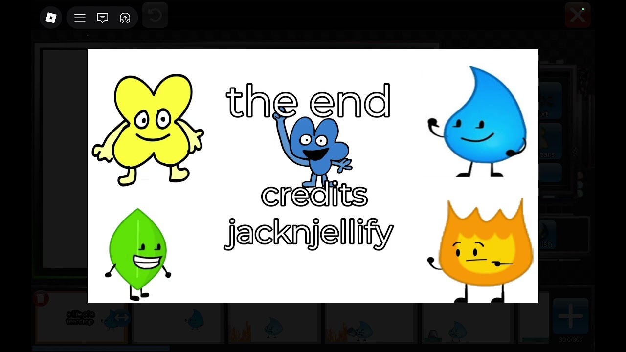 Playing my movie (bfdi and mine)