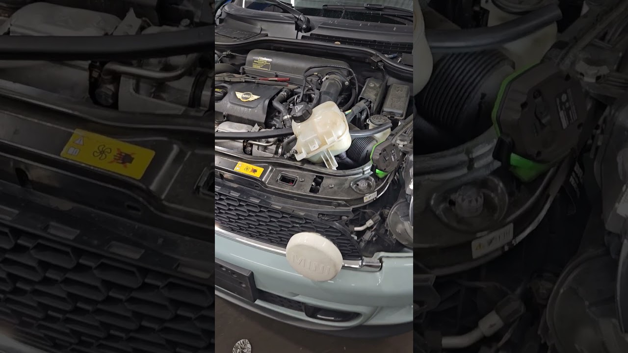 oil filter location for 2014 mini Cooper s #automobile #automotivetechnician #carmechanic