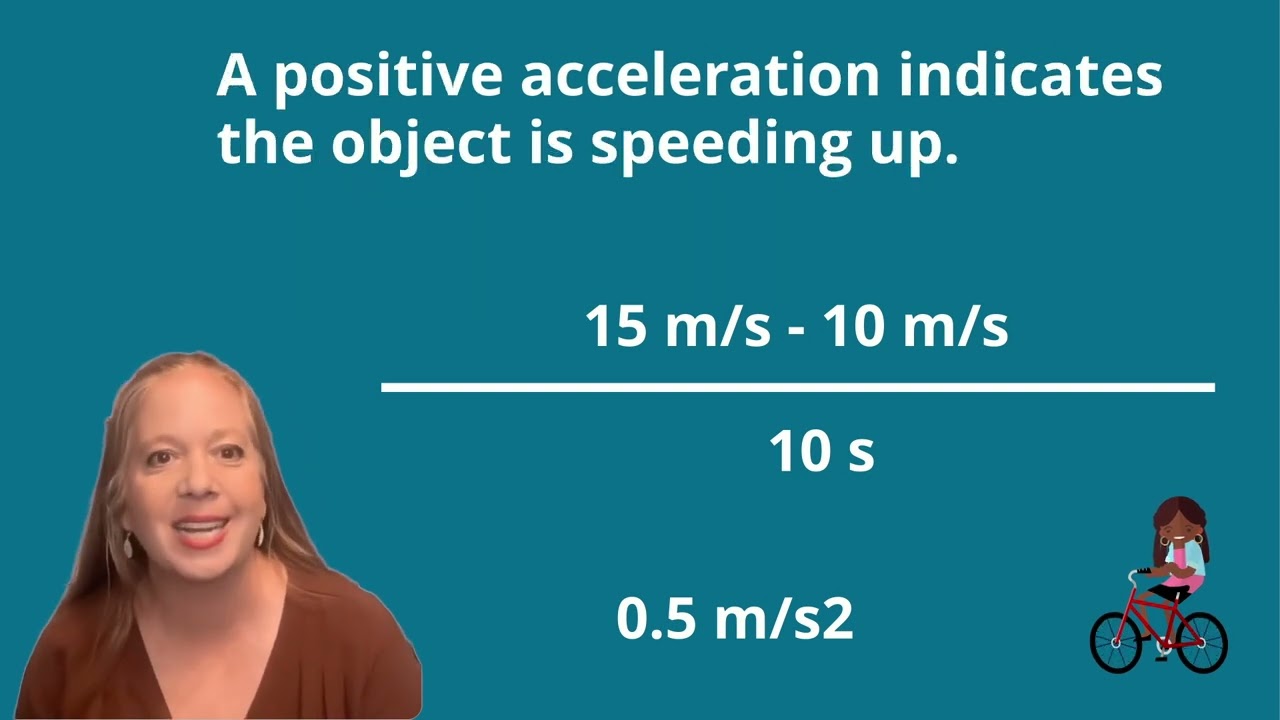 Change in velocity and calculating acceleration using velocity with practice problems