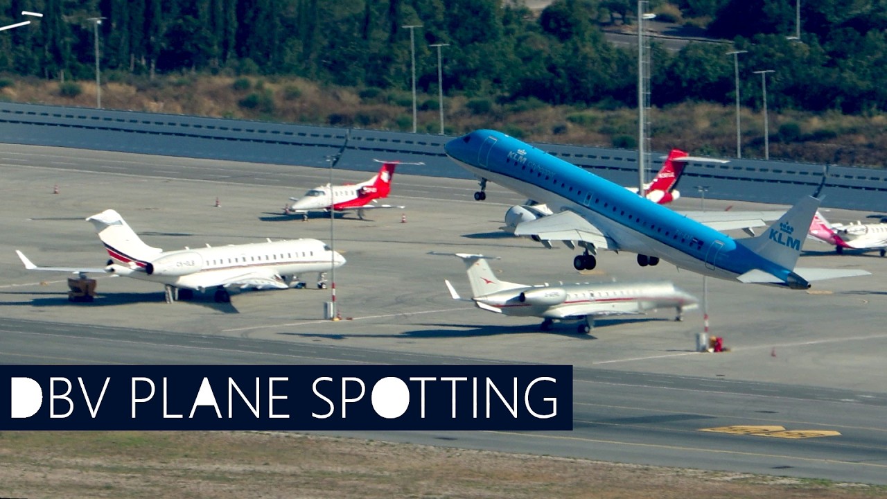Dubrovnik Airport DBV/LDDU - 10 Minutes of Plane Spotting - 2024 Part VI