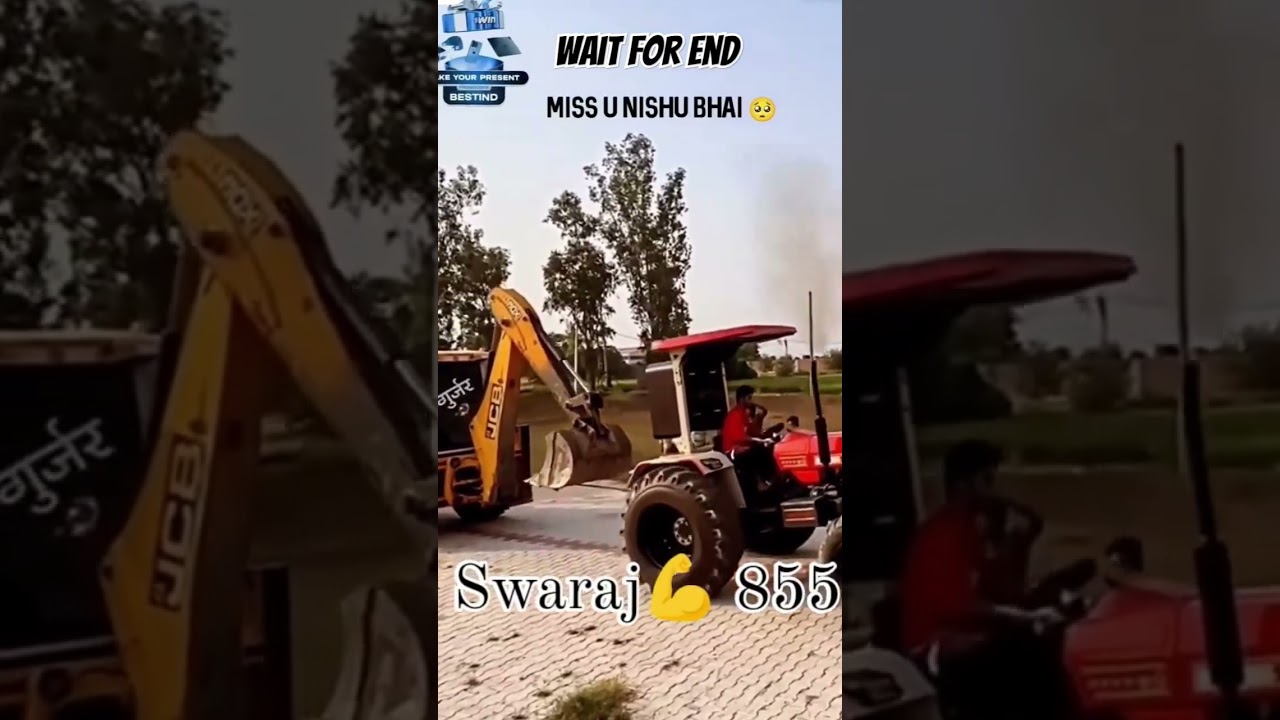Swaraj 855 vs JCB: The ULTIMATE Tractor Showdown!