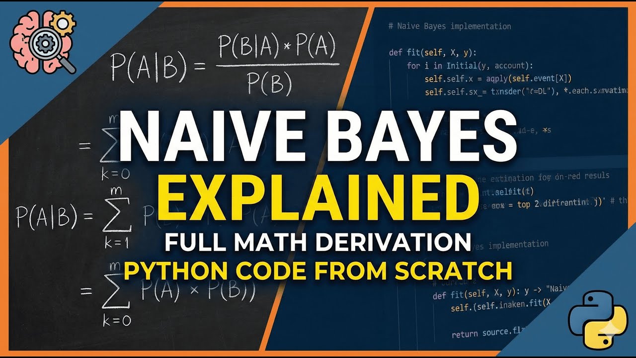 How Naive Bayes Actually Works (Math & Coding Tutorial)