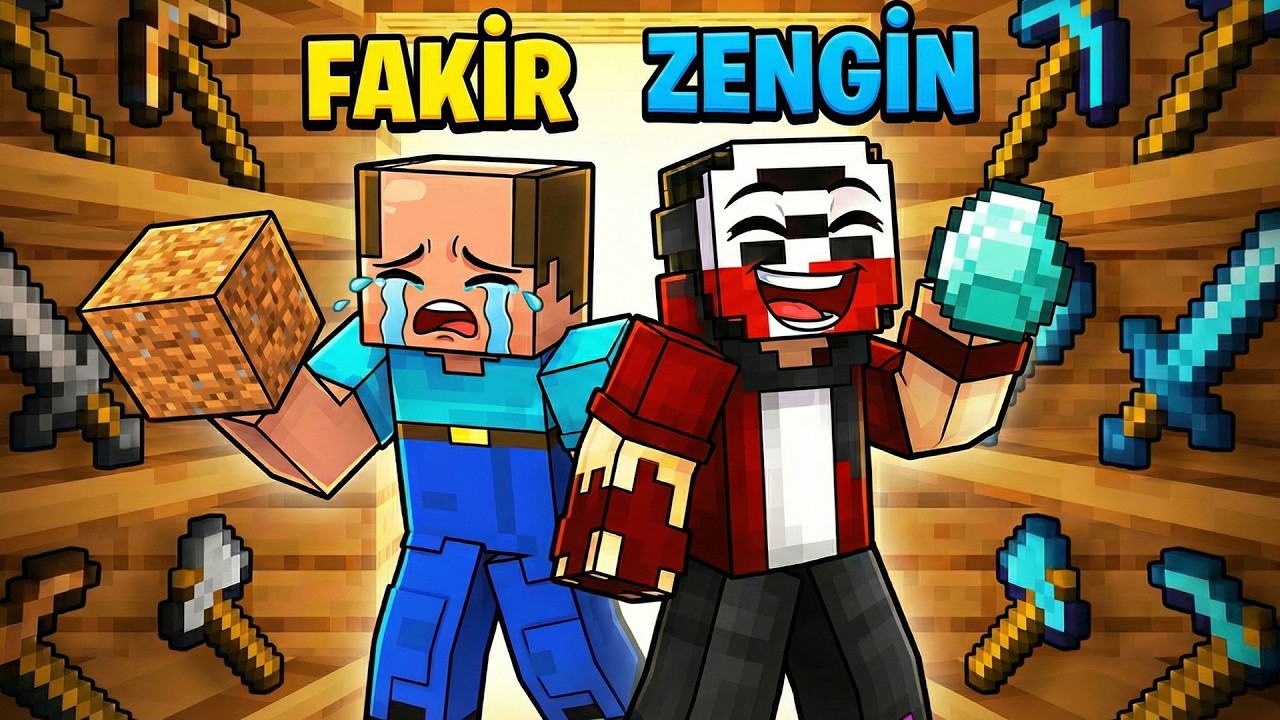 BalonCraft #794 - ZENGİN VE FAKİR SOPA DÜKKAN YARIŞI ! - Minecraft