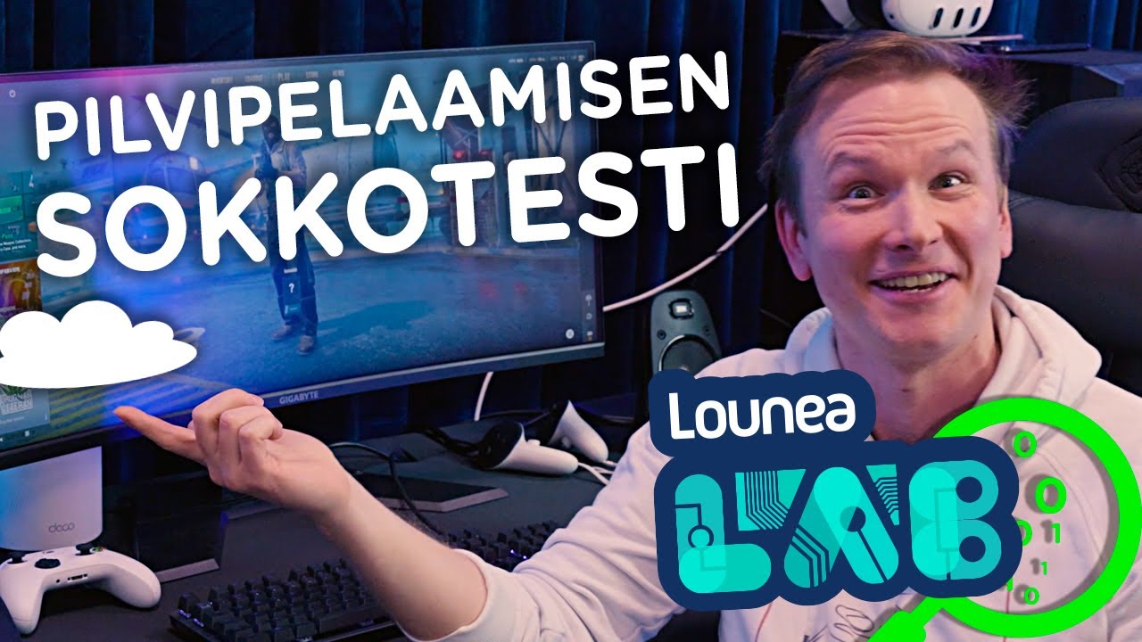 LouneaLAB | Laeppavika Vieraana - Part 2 | Pilvipelaamisen sokkotesti ja 3D-kamera