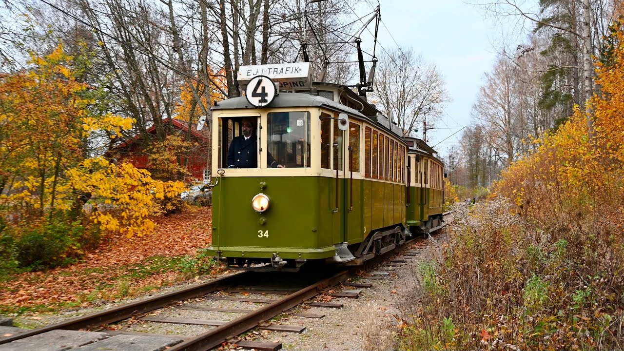 Spårvagnar i Malmköping - Höst 2024