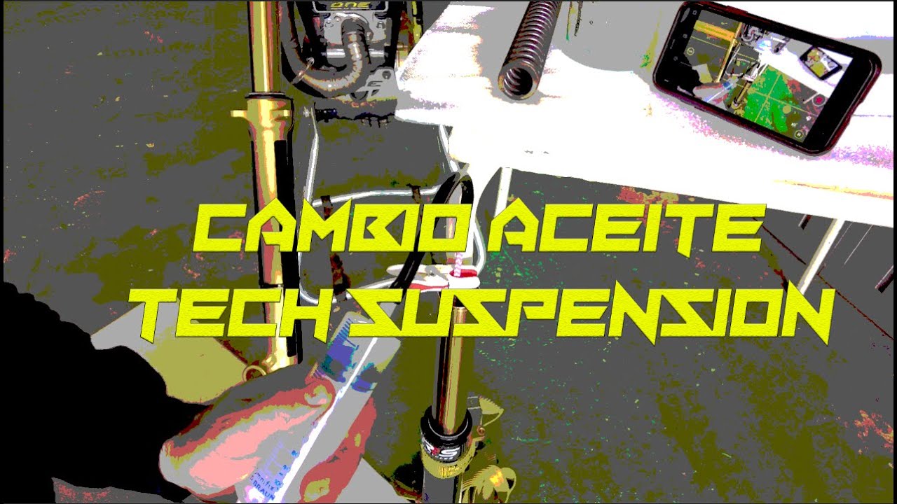 Cambio Aceite Horquilla Tech Trial