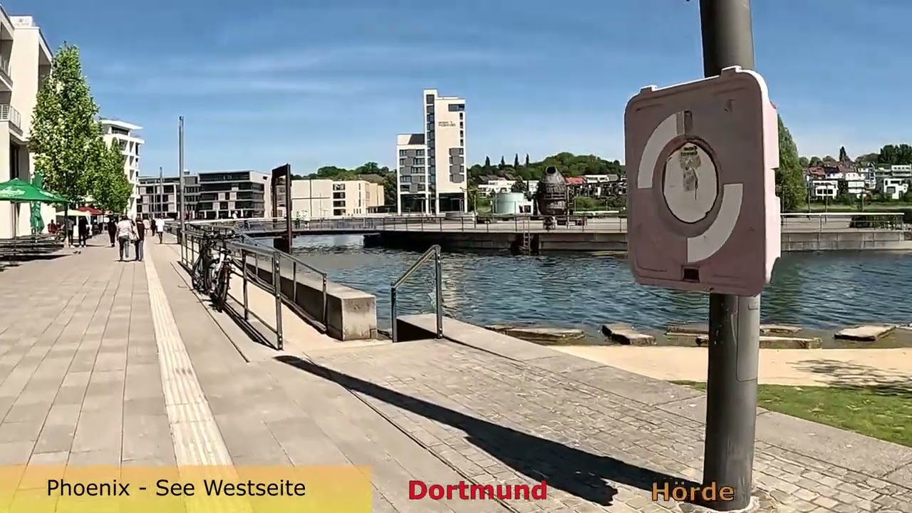 StT Hörde (Phoenix-See) von der Stadt Dortmund // Radwandern Videomaterial zur Strecke kein Film