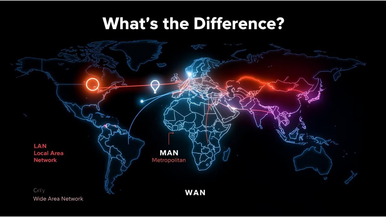 LAN vs WAN vs MAN Explained | Fast Lane Tech Training