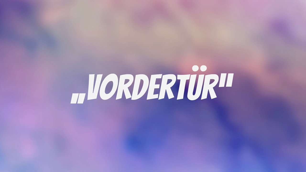 VORDERTÜR - Katja Krasavice - Karaoke - Kind Of Art
