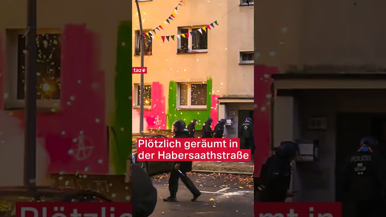 Wie Bewohner*innen die R&auml;umung in der Habersaathstra&szlig;e wahrnehmen