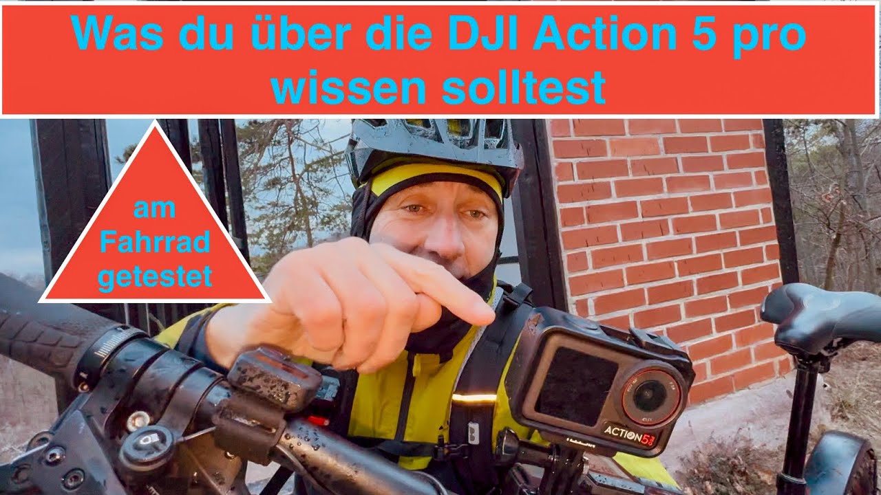 DJI Action 5 pro ungeeignet am Fahrrad?