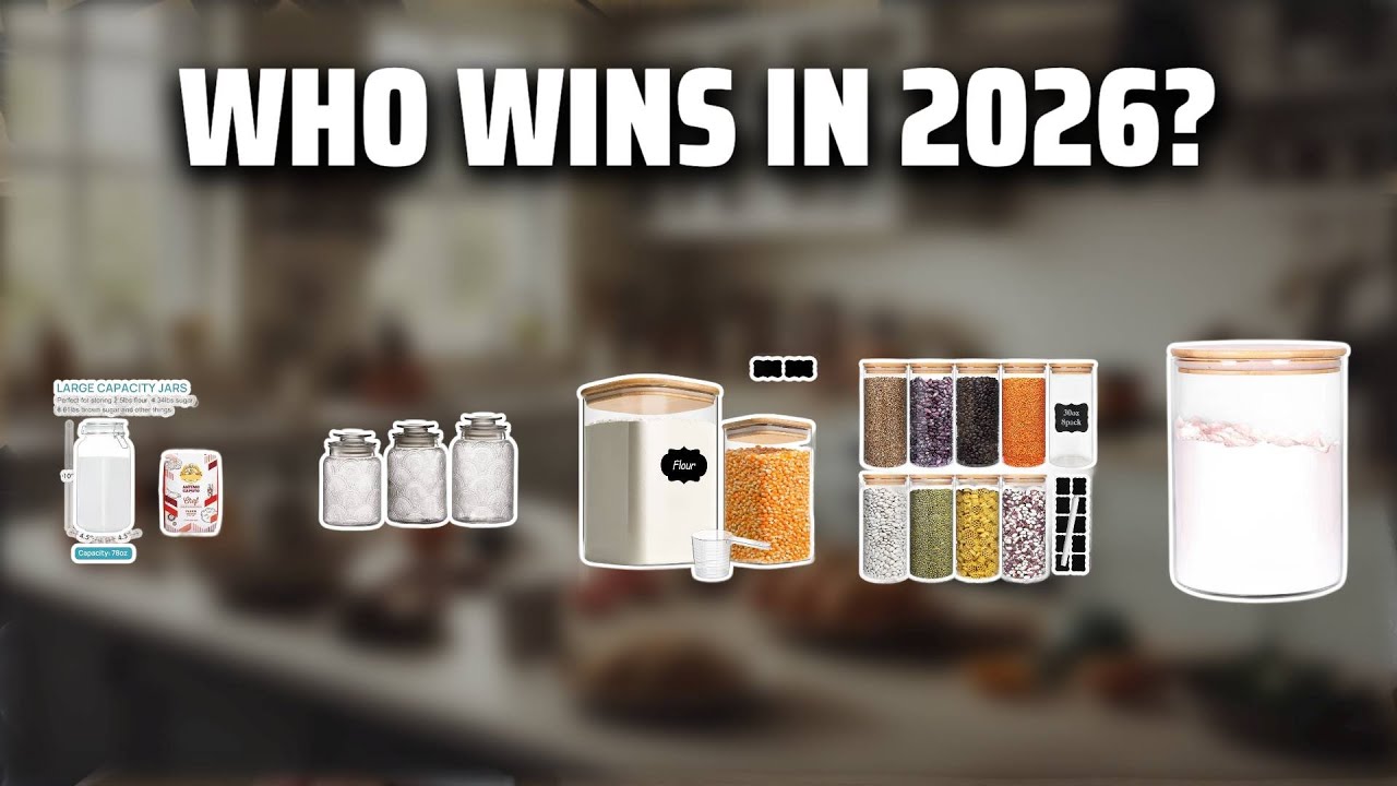 The Top 5 Best Flour Container in 2026 - Must Watch Before Buying!
