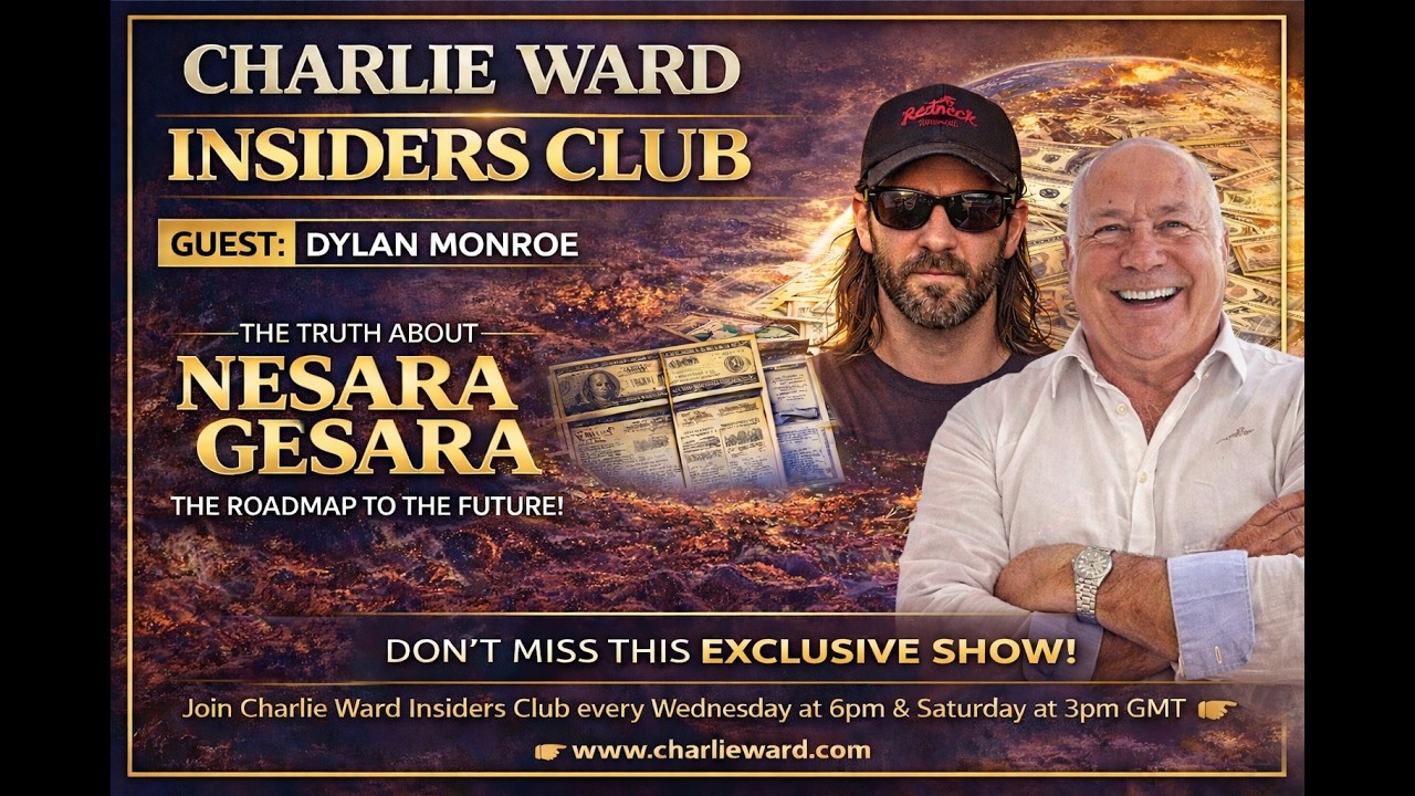 Inside NESARA & GESARA – The Roadmap to the Future | Insiders Club #NESARA #GESARA #CharlieWard