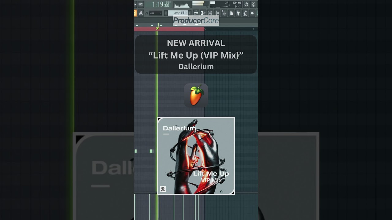 Dallerium - Lift Me Up (VIP Mix) [Original FLP Download] 