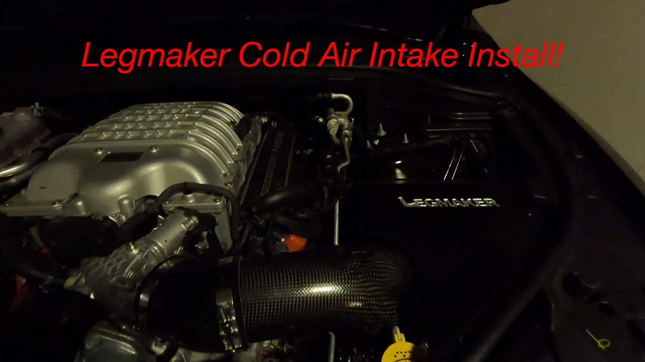 Legmaker Cold Air Intake Install on 2023 Durango SRT Hellcat!