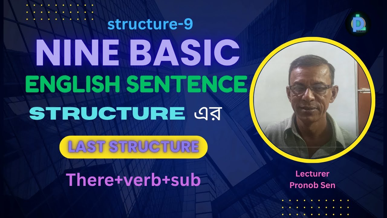 Structure 9 | Nine Basic English Sentence Structure | Basic Grammar Lesson। pronoblish