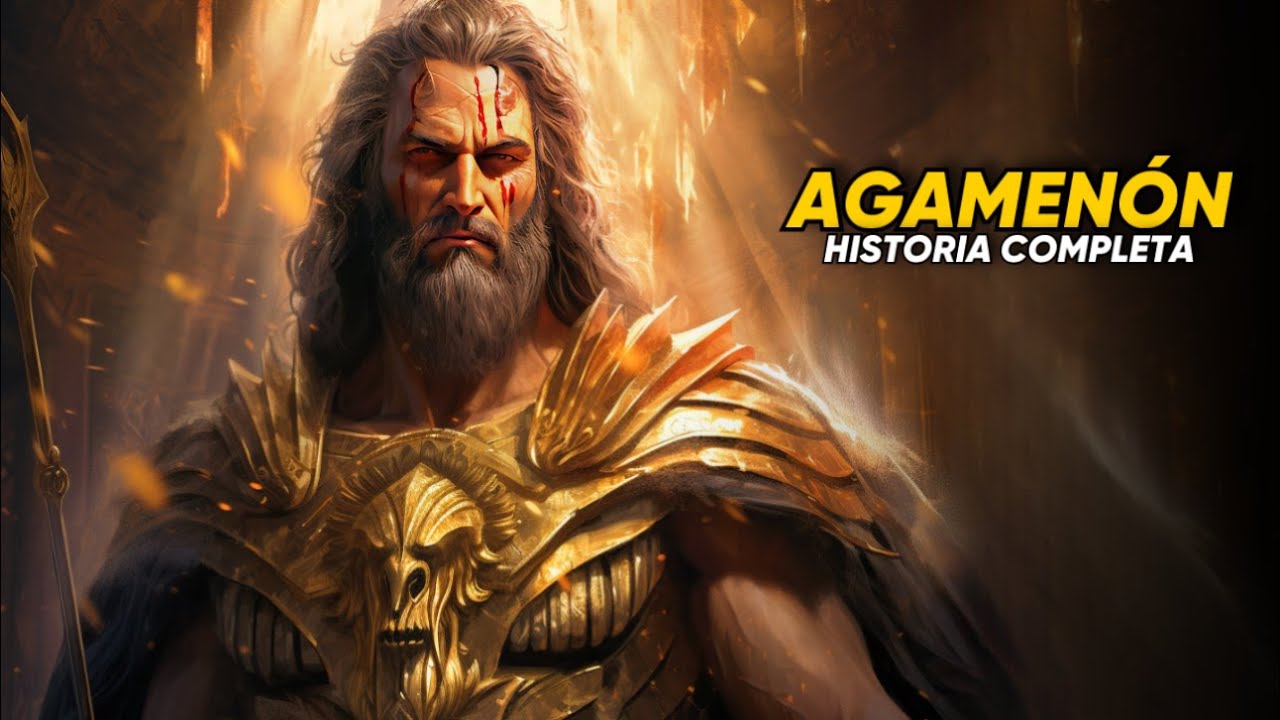 Agamenón, el Rey de Micenas el Líder en la guerra de Troya.
