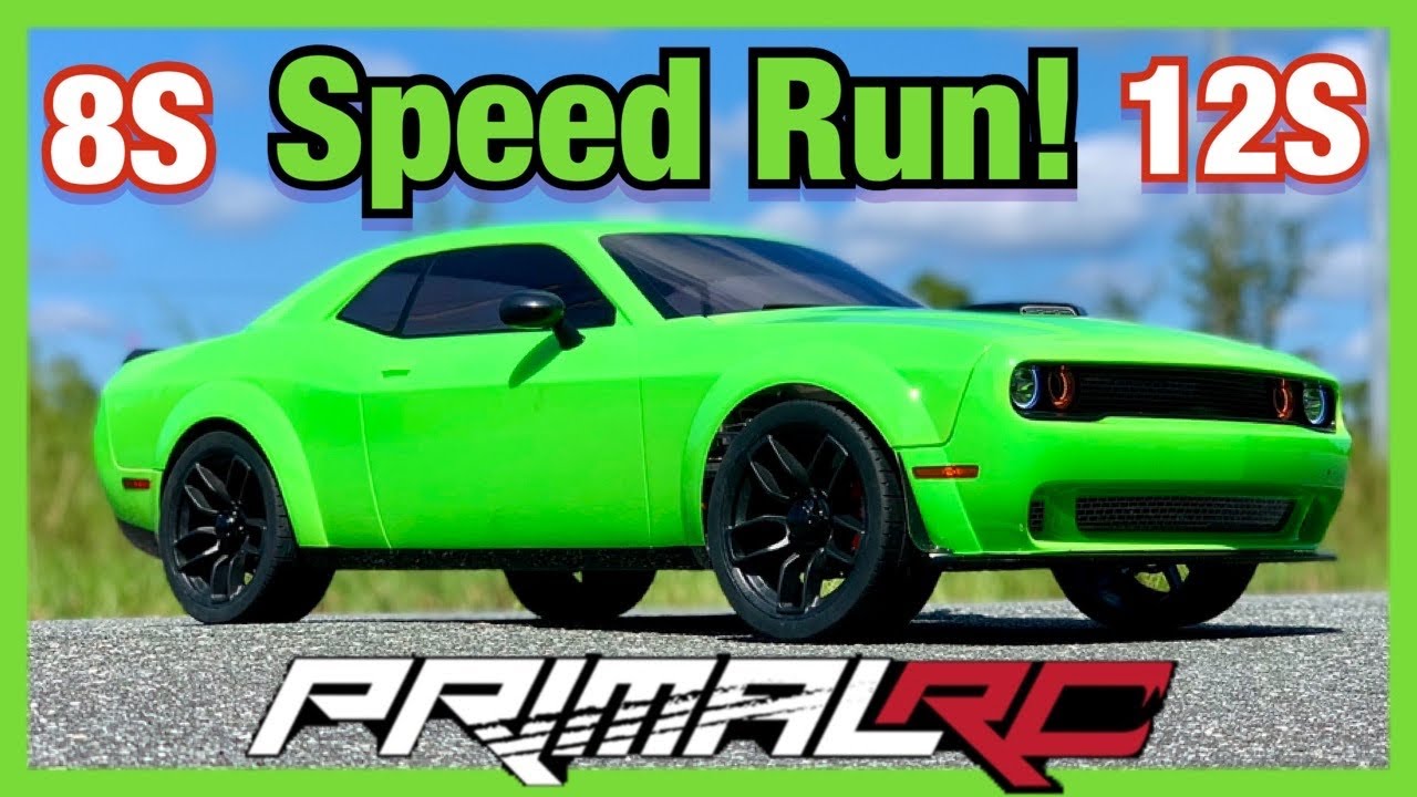 PRIMAL RC CHALLENGER Speed Run Crash