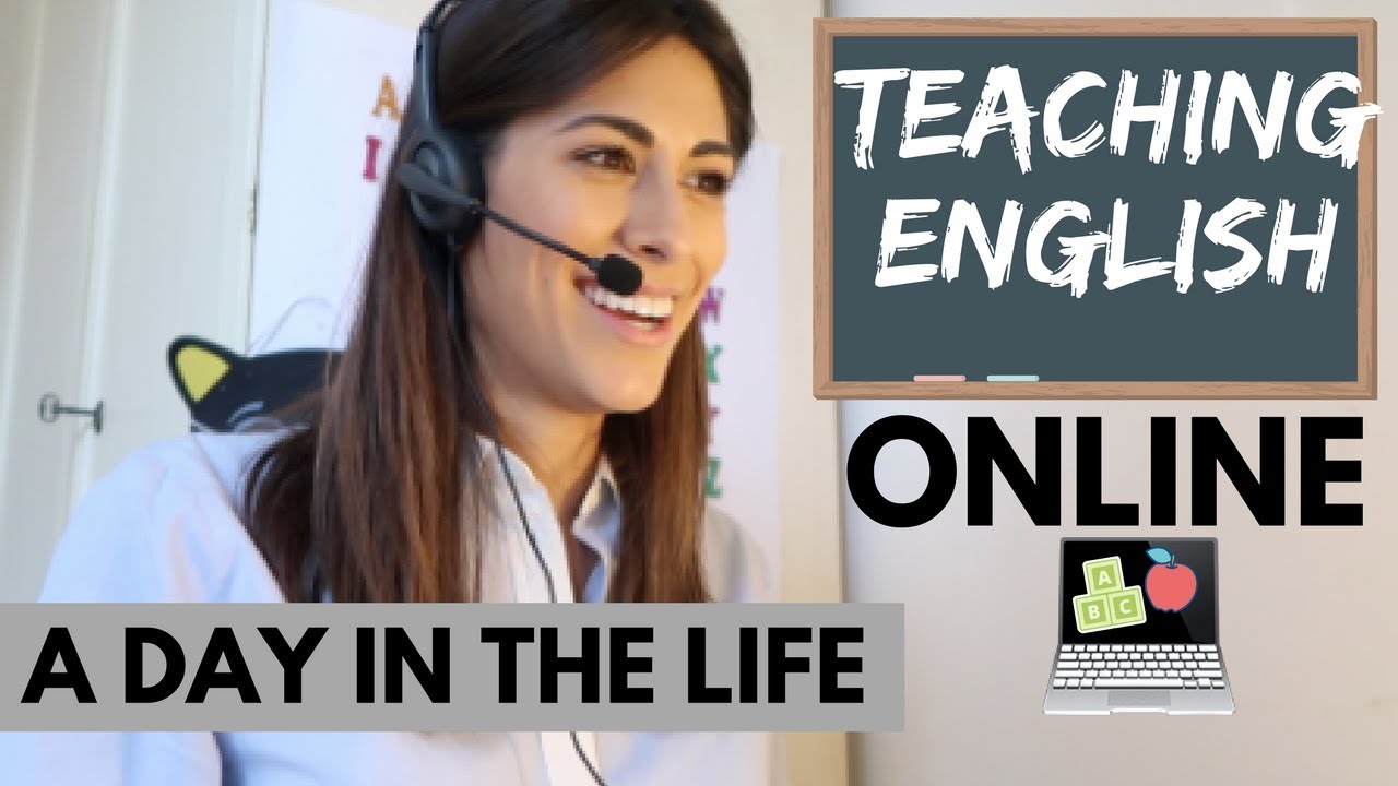 1ST DAY TEACHING ENGLISH ONLINE | VLOG (sott ita)