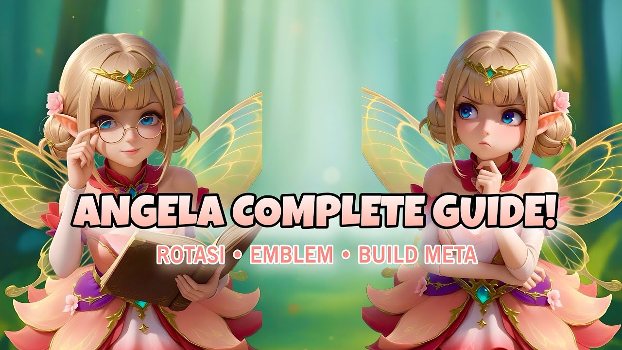 RAHASIA ANGELA PRO PLAYER‼️ Rotasi, Build, Combo Full Tutorial! 😳🔥