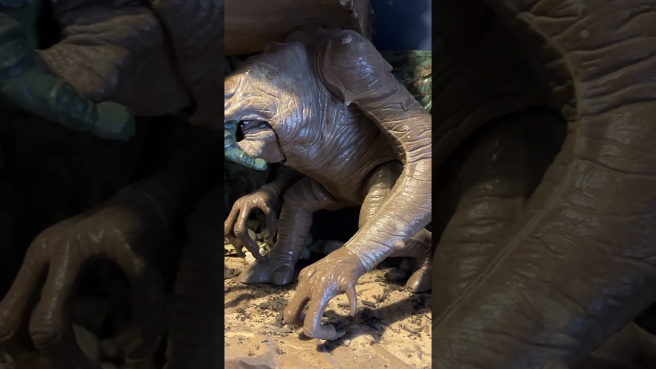 Star Wars vintage toys Rancor diorama #starwars #starwarsdiorama #starwarstoys