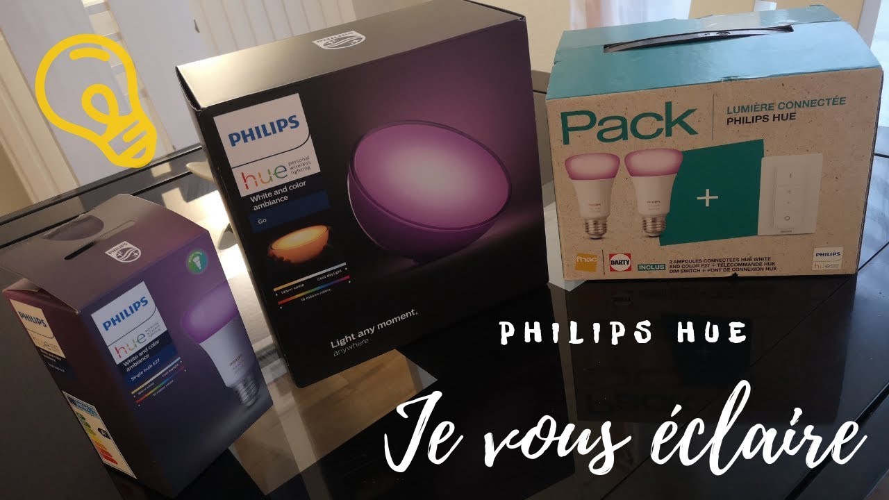 [DÉCOUVERTE] Philips HUE - LA solution de lumière connectée (compatible ambilight philips)