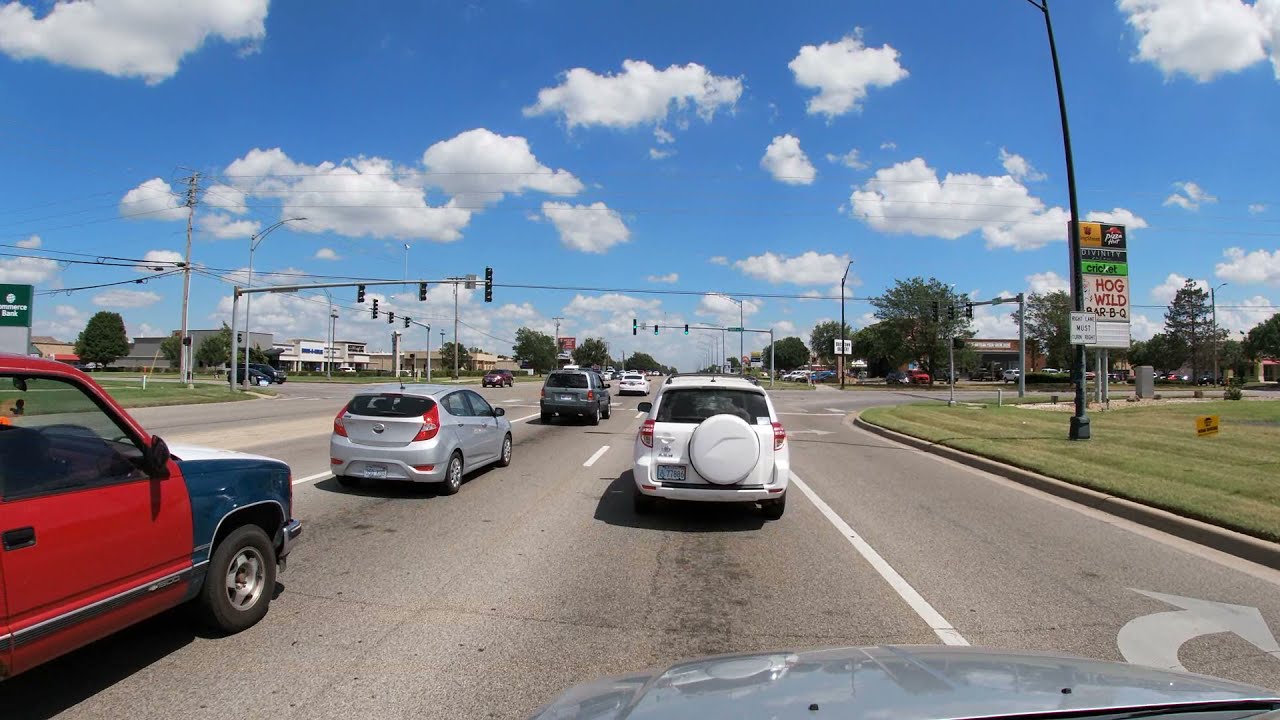 Driving through Maize, Kansas to Sidgwick County Zoo