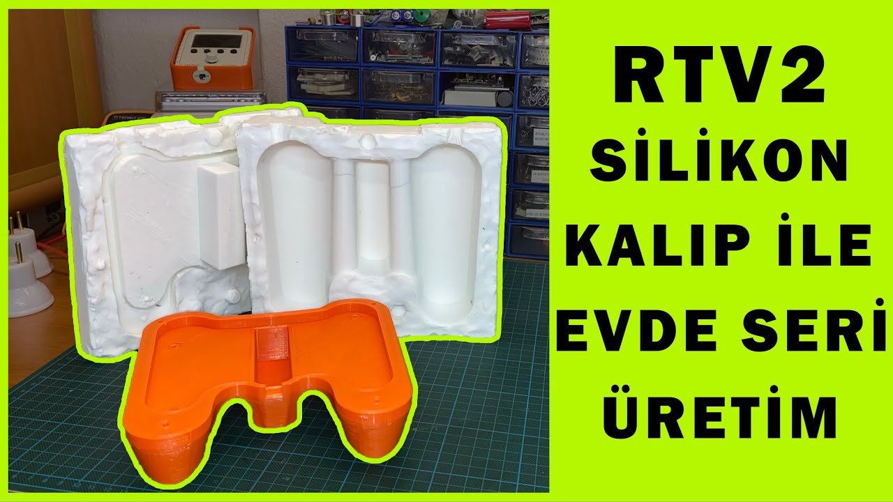 Evinizi Enjeksiyon Atölyesine Çevirin - Evde RTV2 Silikon Kalıp Nasıl Yapılır