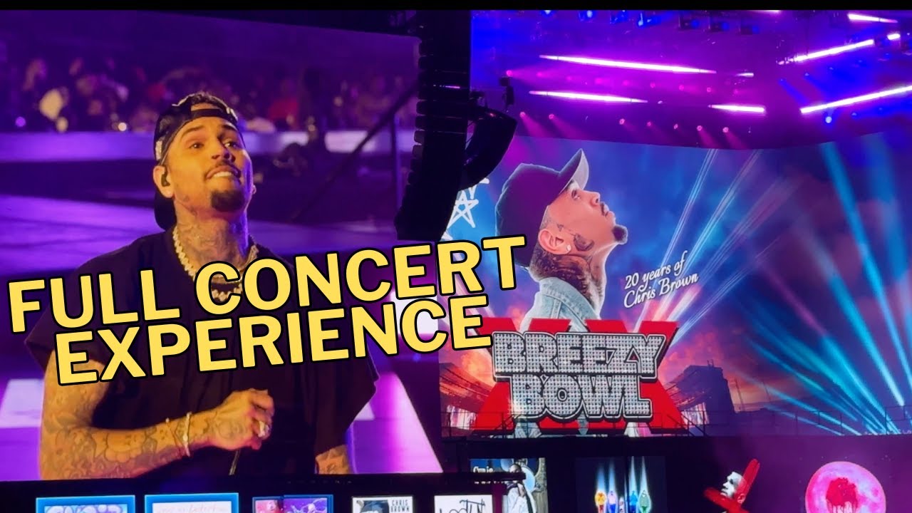 CHRIS BROWN BREEZY BOWL RALEIGH NC | FULL CONCERT EXPERIENCE